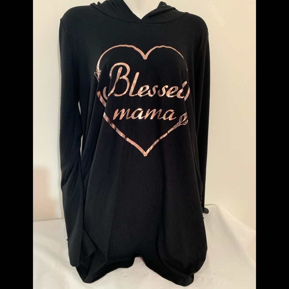 Free Kisses Maternity Hoody
